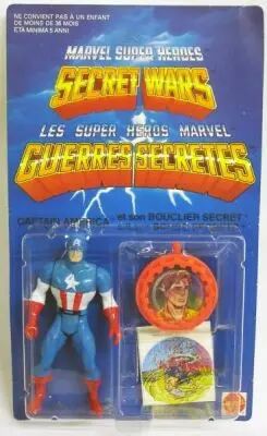 Marvel Guerres Secr�tes - Captain America (carte Europe)