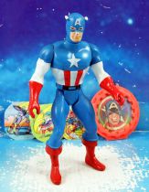 Marvel Guerres Secrètes - Captain America (loose avec cardback) - Mattel