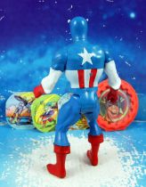 Marvel Guerres Secrètes - Captain America (loose avec cardback) - Mattel