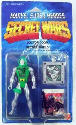 Marvel Guerres Secr�tes - Doctor Doom / Docteur Fatalis (carte USA) - Mattel