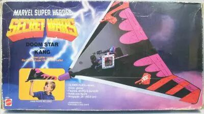 Figurines Marvel Guerres Secrètes – Doom Star & Kang, Mattel, Neuves Sous Blister