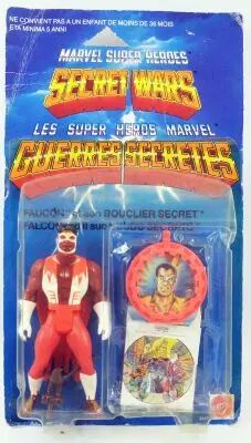 Marvel Guerres Secr�tes - Falcon / Le Faucon (carte Europe) - Mattel
