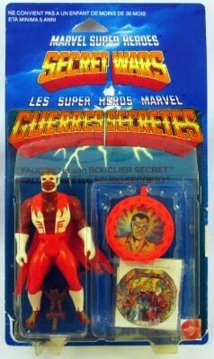 Marvel Guerres Secr�tes - Falcon / Le Faucon (loose avec blister Europe) - Mattel