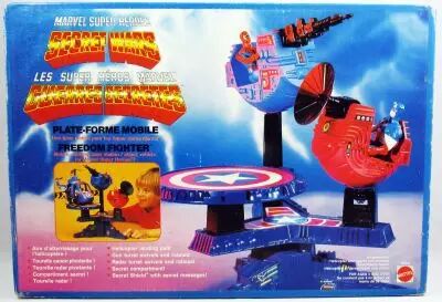 Marvel Guerres Secr�tes - Freedom Fighter / Plate-forme Mobile (neuf en boite) - Mattel