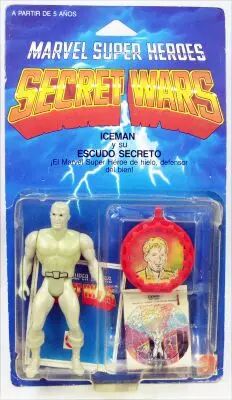 Marvel Guerres Secr�tes - Iceman / Iceberg (carte Espagne)