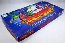 Marvel Guerres Secr&egrave;tes - Jeu de soci&eacute;t&eacute; \ Combattez les &acirc;mes damn&eacute;es du Dr Fatalis\  - Habourdin International 1985