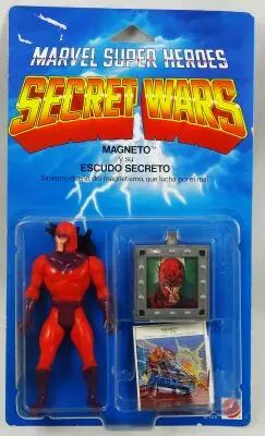 Carte Marvel Secret Wars – Magneto (USA) – Mattel – Neuve Sous Blister