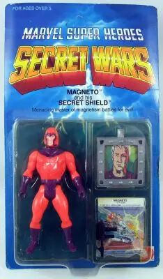 Marvel Guerres Secr�tes - Magneto (carte USA) - Mattel