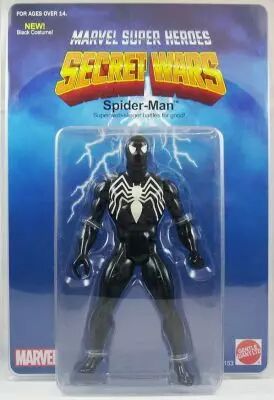 Marvel Guerres Secr�tes Jumbo Figures - Spider-Man black costume noir