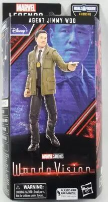 Marvel Legends - Agent Jimmy Woo - S�rie Hasbro (Khonshu)