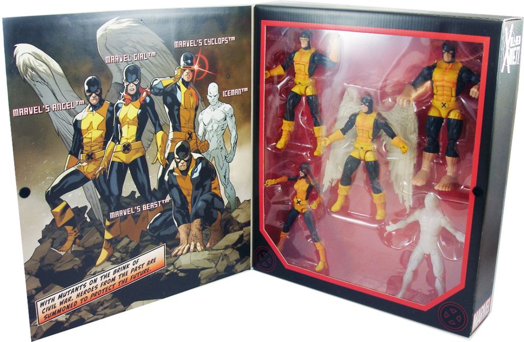 海外花系 Marvel マーブル Original X-men Collectors Edition- Cyclops, Marvel マーブル  Girl, Beast, Iceman an