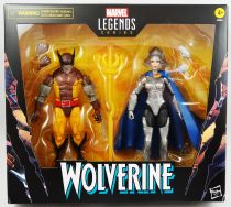 Marvel Legends - Brood Wolverine & Lilandra Neramani (Wolverine 50 Years) - Série Hasbro