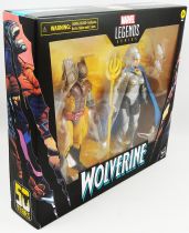 Marvel Legends - Brood Wolverine & Lilandra Neramani (Wolverine 50 Years) - Série Hasbro