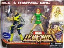 Marvel Legends - Cable & Marvel Girl - Series Hasbro