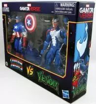 Marvel Legends - Captain America & Venom - Series Hasbro (Gamerverse)