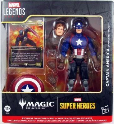 Marvel Legends - Captain America (Avengers : Twilight) - S�rie Hasbro Super Heroes / Magic The Gathering