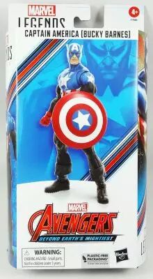 Marvel Legends - Captain America Bucky Barnes (Avengers Beyond Earth\'s Mightiest) - S�rie Hasbro