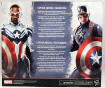 Marvel Legends - Captain America Sam Wilson & Steve Rogers - Serie Hasbro