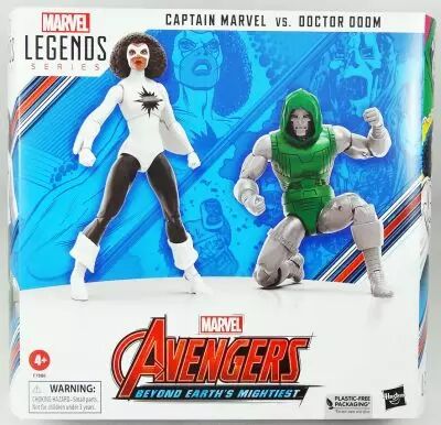 Marvel Legends - Captain Marvel Monica Rambeau & Doctor Doom (Avengers Beyond Earth\'s Mightiest) - S�rie Hasbro