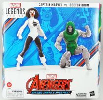 Marvel Legends - Captain Marvel Monica Rambeau & Doctor Doom (Avengers Beyond Earth\'s Mightiest) - Série Hasbro
