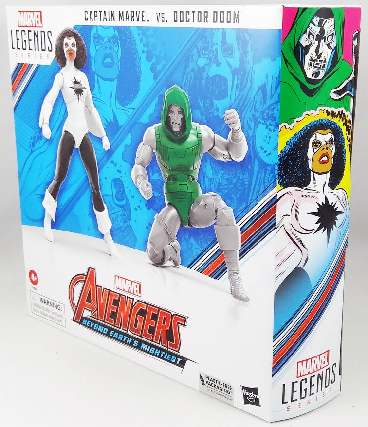 Hasbro Marvel Legends Series Captain Marvel vs. Doctor Doom