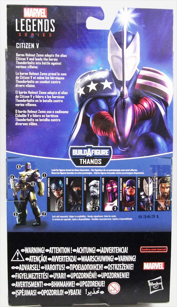 Marvel legends on sale citizen v