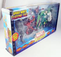 Marvel Legends - Coffret \ Spider-Man\'s Fearsome Foes\  : Rhino, Carnage, Vulture, Lizard, Spider-Man