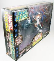 Marvel Legends - Coffret \ Urban Legends\  : Daredevil, Punisher, Elektra, Spider-Man - ToyBiz