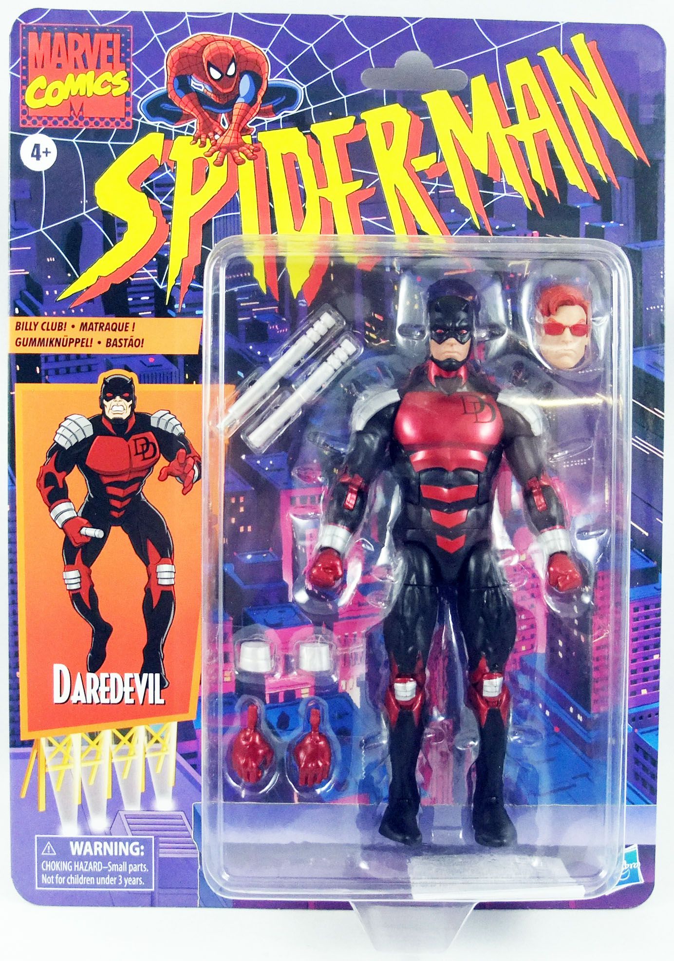 Marvel Legends - Daredevil (Spider-Man 1994 Animated Series) - Série Hasbro