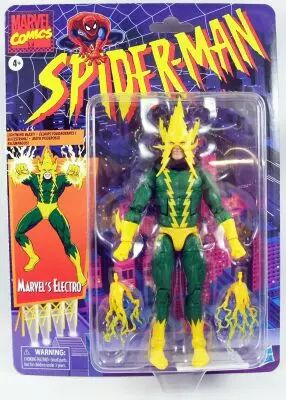 Marvel Legends - Electro (Spider-Man 1994 Animated Series) - S�rie Hasbro