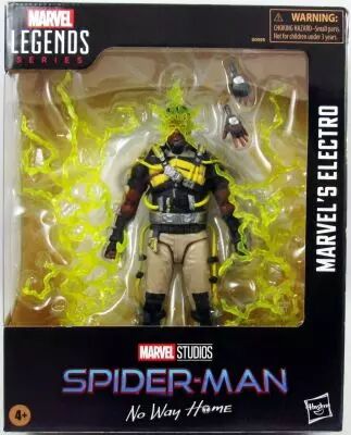 Marvel Legends - Electro (Spider-Man No Way Home) - S�rie Hasbro