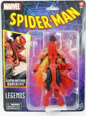 Marvel Legends - Elektra Nachios Daredevil (Spider-Man Retro Collection Series) - Series Hasbro