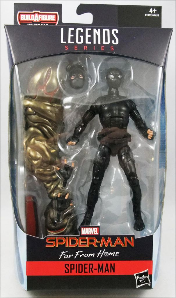 marvel legends spider man stealth suit