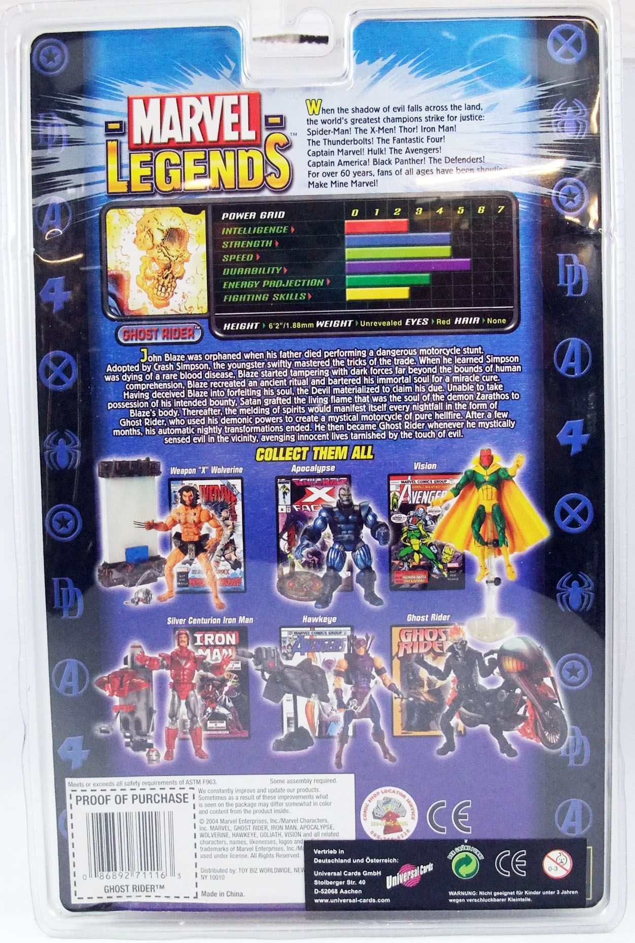 Marvel Legends Ghost Rider Series 7 ToyBiz