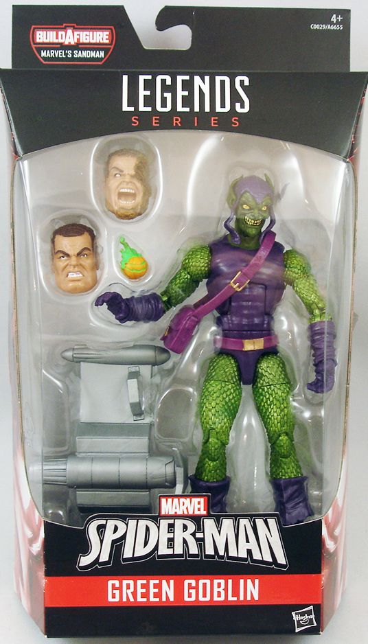 marvel legends green goblin sandman