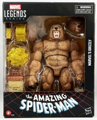 Marvel Legends - Grizzly (The Amazing Spider-Man) - S�rie Hasbro