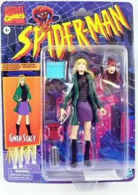 Marvel Legends - Gwen Stacy (Spider-Man 1994 Animated Series) - S�rie Hasbro