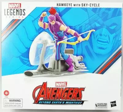 Marvel Legends - Hawkeye with Sky-Cycle (Avengers Beyond Earth\'s Mightiest) - S�rie Hasbro