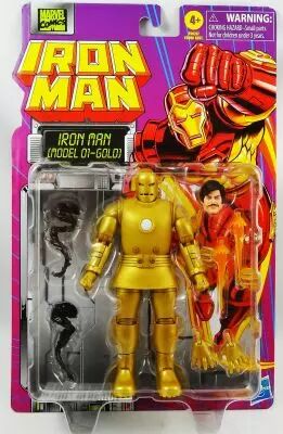Marvel Legends - Iron Man \ Model 01-Gold\  (Iron Man 1994 Animated Series) - S�rie Hasbro