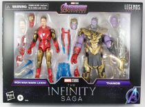 Marvel Legends - Iron Man Mark LXXXV & Thanos (The Infinity Saga) - Serie Hasbro