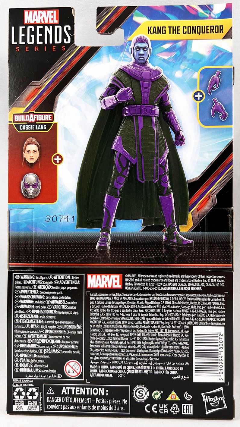 Marvel Legends - Kang the Conqueror - Serie Hasbro (Cassie Lang)