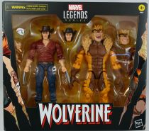 Marvel Legends - Logan & Sabertooth (Wolverine 50 Years) - Série Hasbro