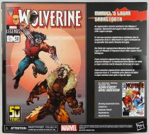 Marvel Legends - Logan & Sabertooth (Wolverine 50 Years) - Série Hasbro