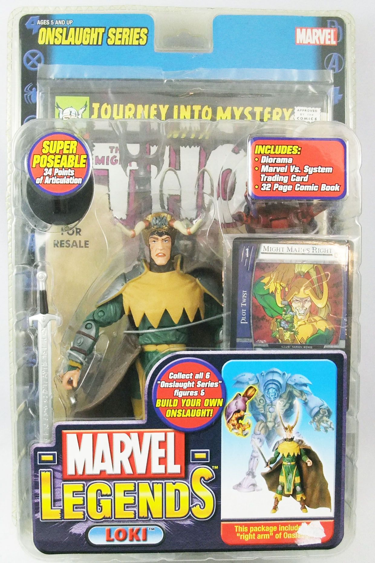 ToyBiz Marvel Legends Loki Variante Figurine PVC 16cm 