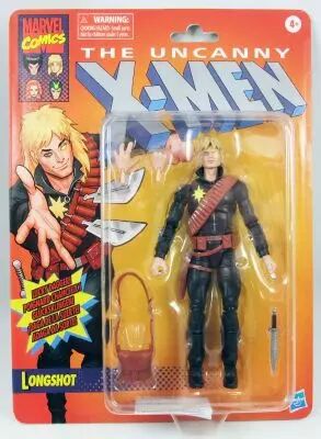 Marvel Legends - Longshot (Uncanny X-Men) - S�rie Hasbro