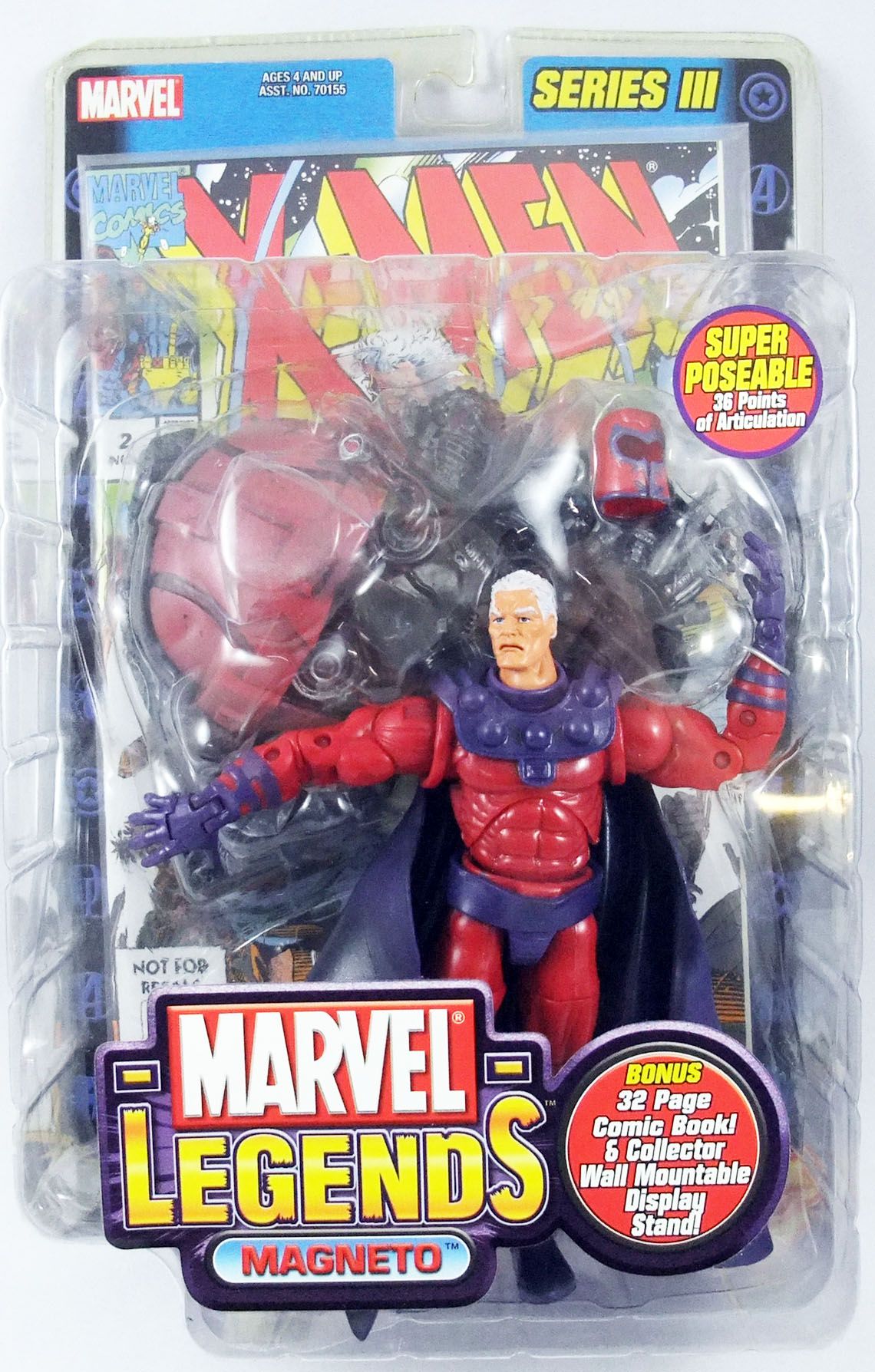 Details about  / Magneto Marvel Legends From Toybiz X-Men Box Set 6/" Loose