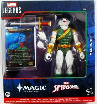 Marvel Legends - Man-Wolf - S�rie Hasbro Spider-Man / Magic The Gathering