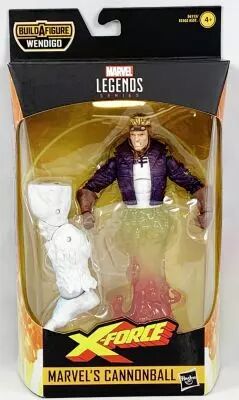 Marvel Legends - Marvel\'s Cannonball (X-Force) - S�rie Hasbro (Wendigo)