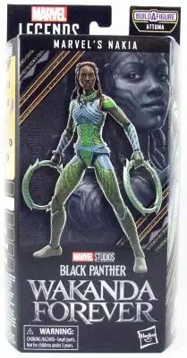 Marvel Legends - Nakia \ Wakanda Forvever\  - S�rie Hasbro (Attuma)
