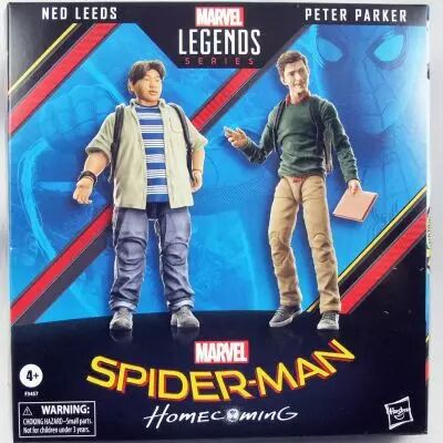 Marvel Legends - Ned Leeds & Peter Parker (Spider-Man Homecoming) - S�rie Hasbro